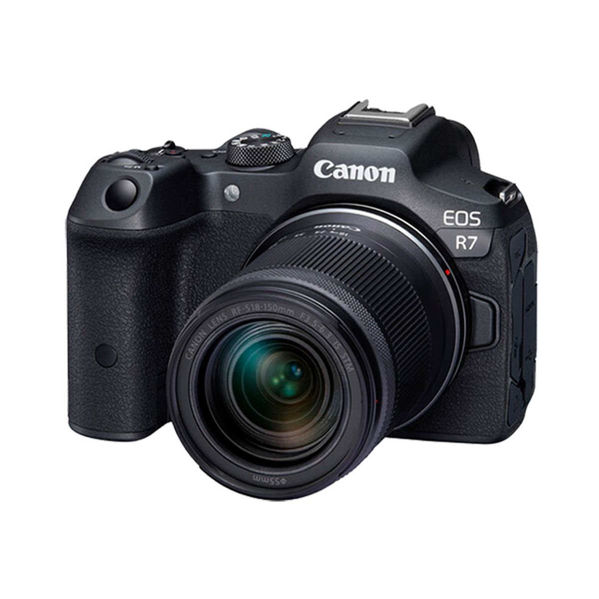 CANON - Camara Canon EOS  R7+18-150mm IS STM (Gratis: Estuche+ Mem.64GB)
