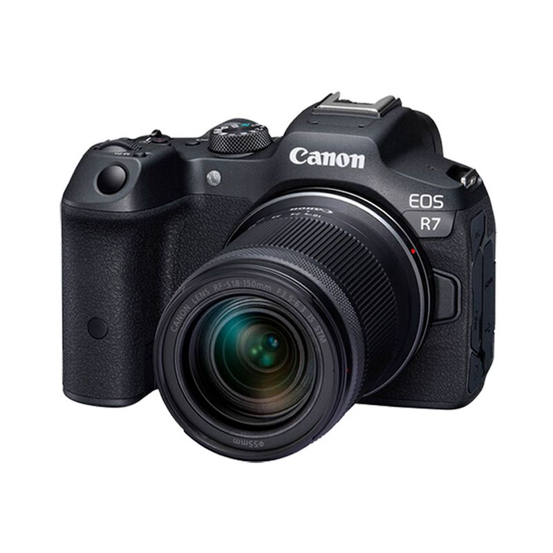 CANON - Camara Canon EOS  R7+18-150mm IS STM (Gratis: Estuche+ Mem.64GB)