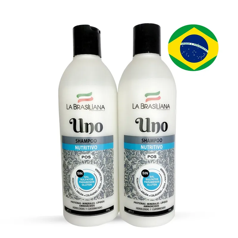 LA BRASILIANA - Shampoo post alisado Sin Sal Por 2 - La Brasiliana