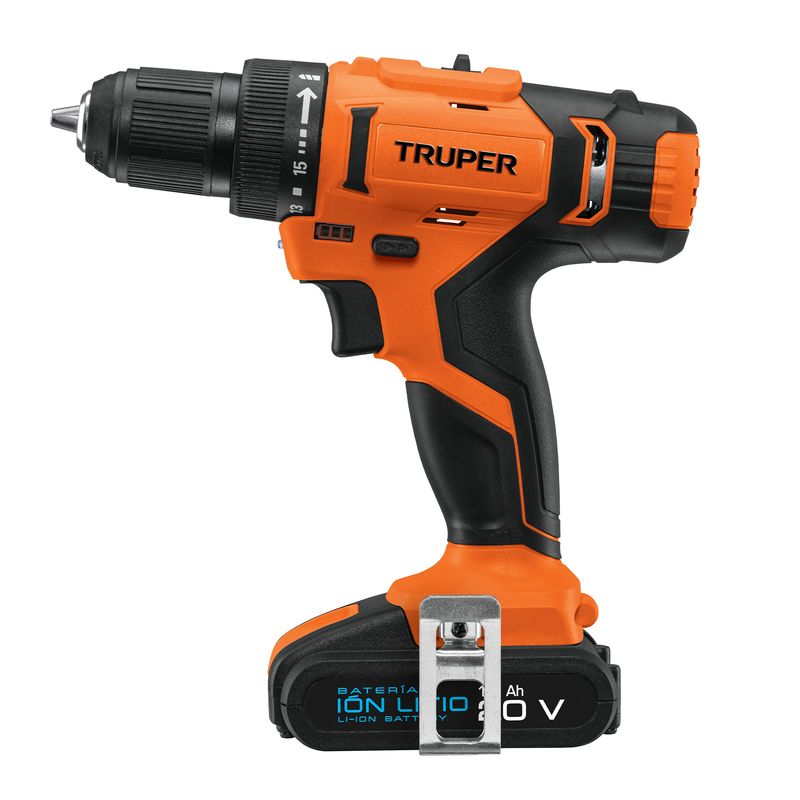TRUPER - Taladro Inalambrico Profesional 20V Truper