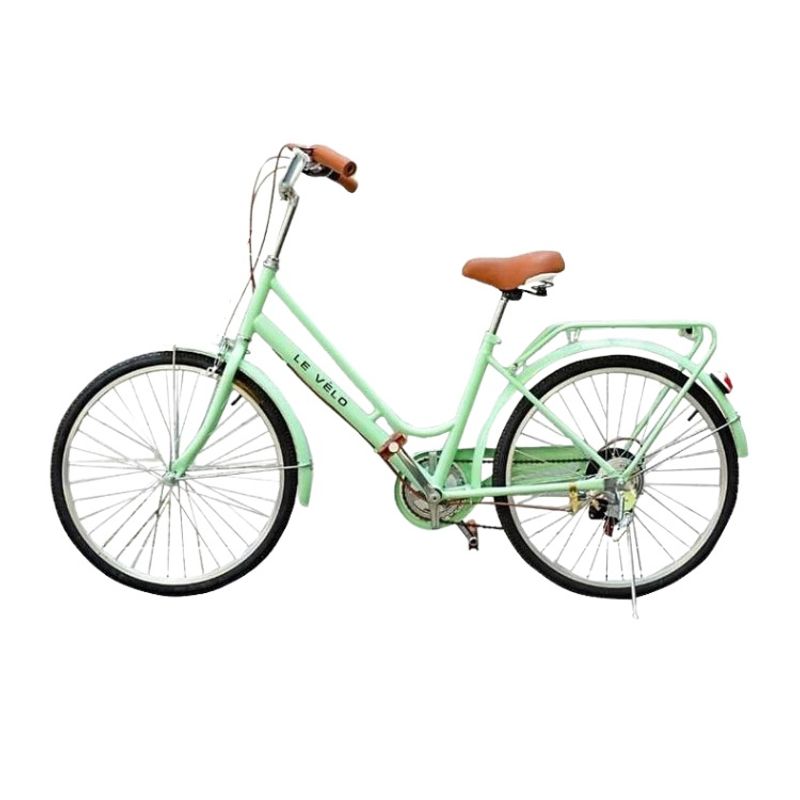 SPORT FITNESS - Bicicleta paseo retro lady aro 26 sport fitness - turquesa