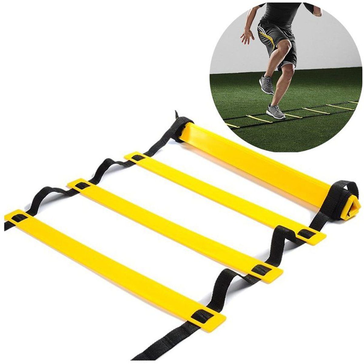 SPORT FITNESS - Escalera de entrenamiento 17 pasos - 8 metros