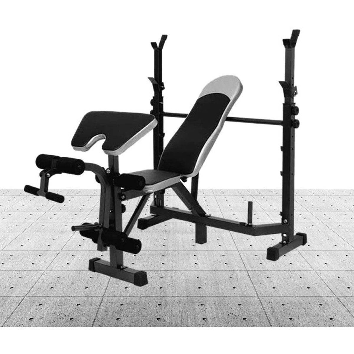 URBAN FIT - Banca para pecho importado  + Barra Recta 1.80 + 20 KG