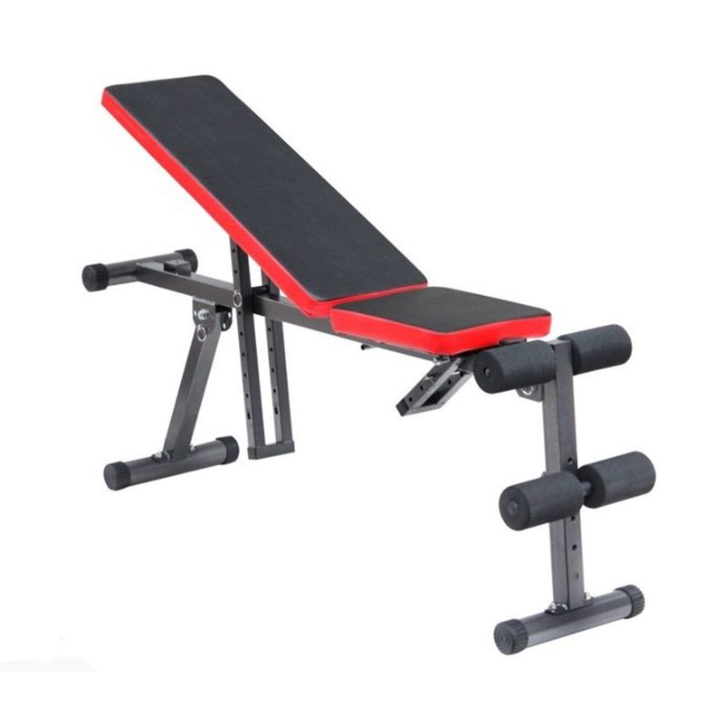 URBAN FIT - Banca para pecho multiangular abdominales plegable H50