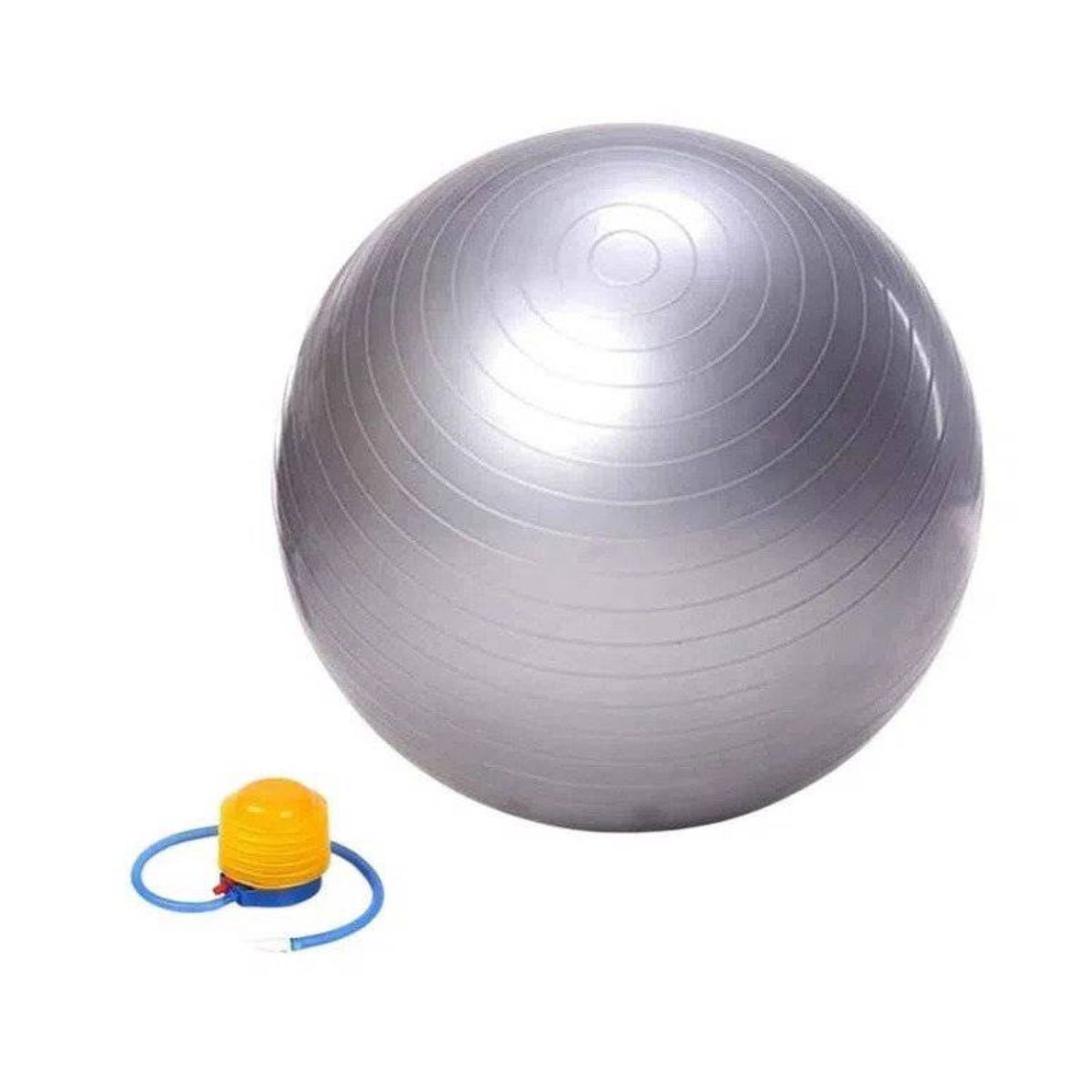 URBAN FIT - Pelota De Pilates 75cm +Inflador de regalo - plomo