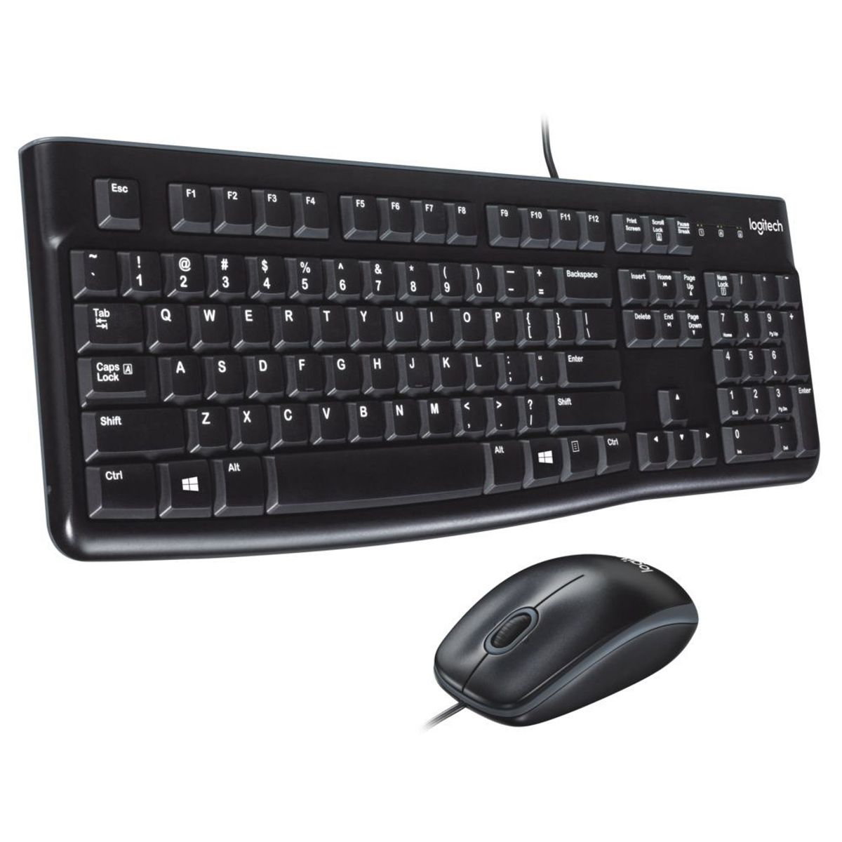 LOGITECH - Teclado con Mouse Logitech Mk120 USB