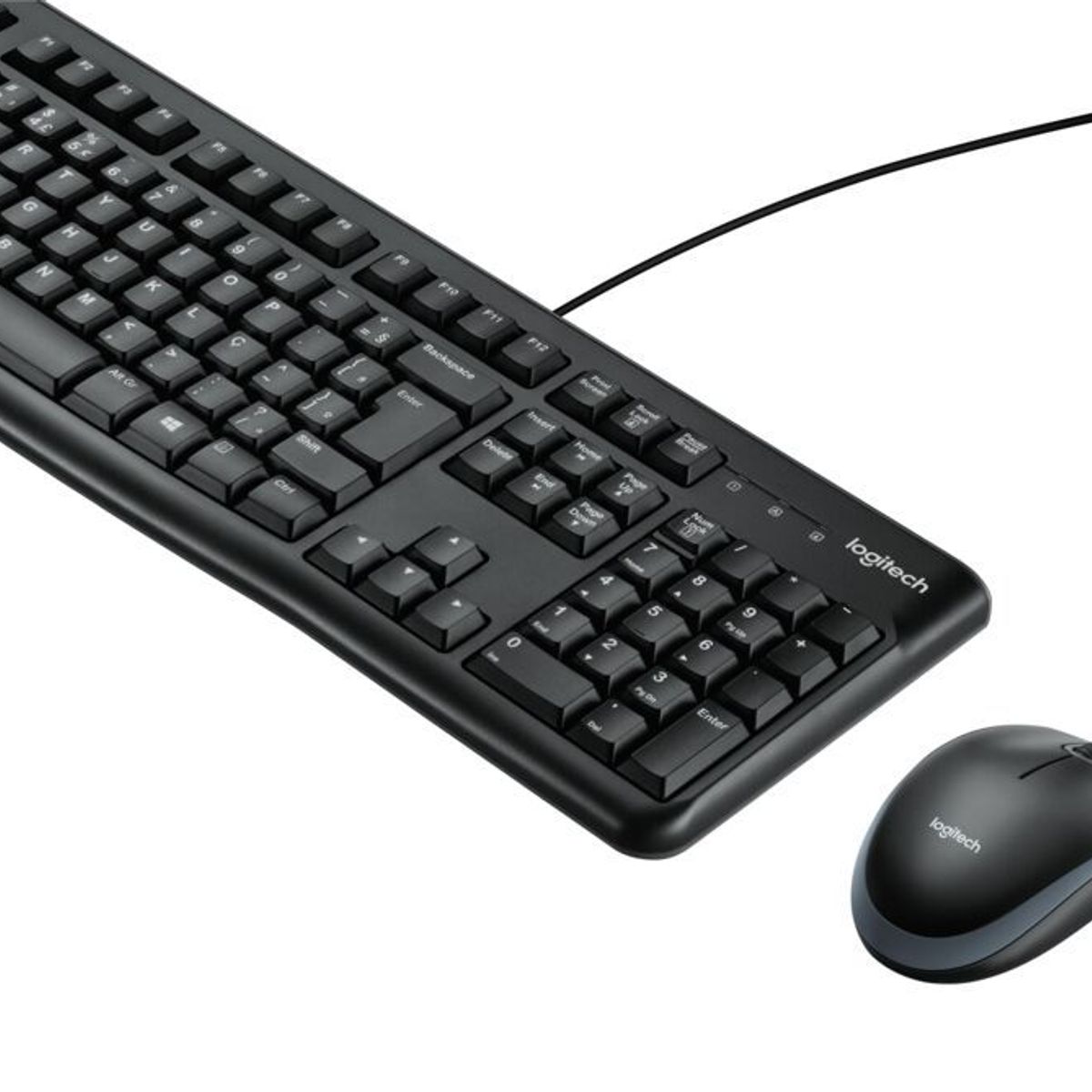 LOGITECH - Teclado con Mouse Logitech Mk120 USB