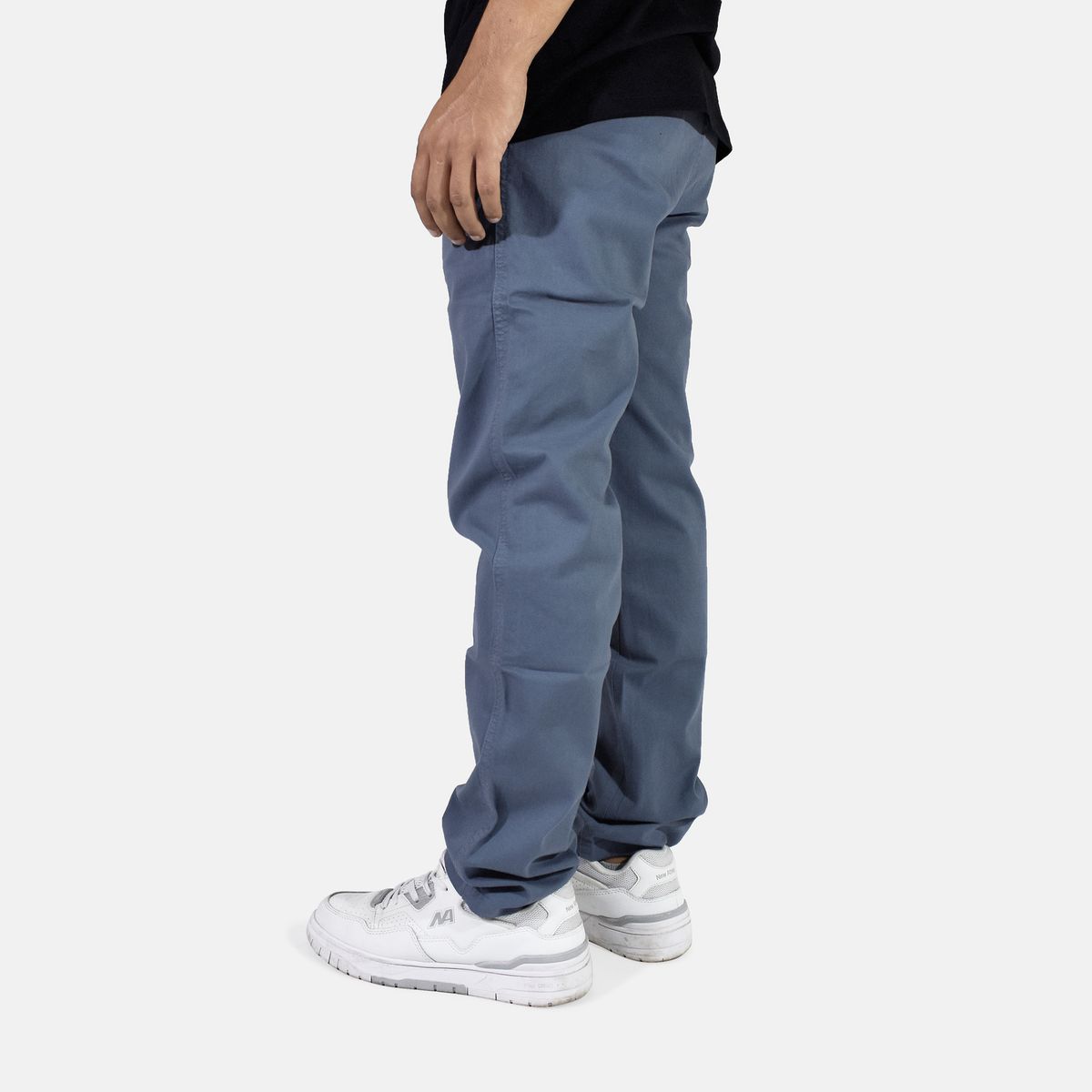 YONISTERS CLOTHING - Pantalón Drill Semipitillo Stretch Yonisters Clothing Plomo Claro