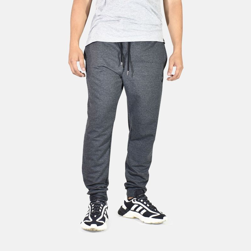 YONISTERS CLOTHING - Jogger Básico de Algodón Yonisters Clothing Charcoal