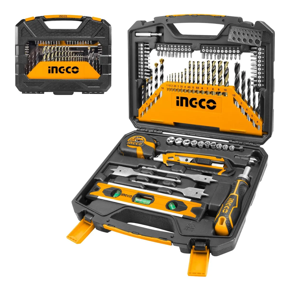 INGCO TOOLS - SET 86 ACCESORIOS MECHAS BROCAS PUNTAS HERRAMIENTA INGCO - HKTAC010861
