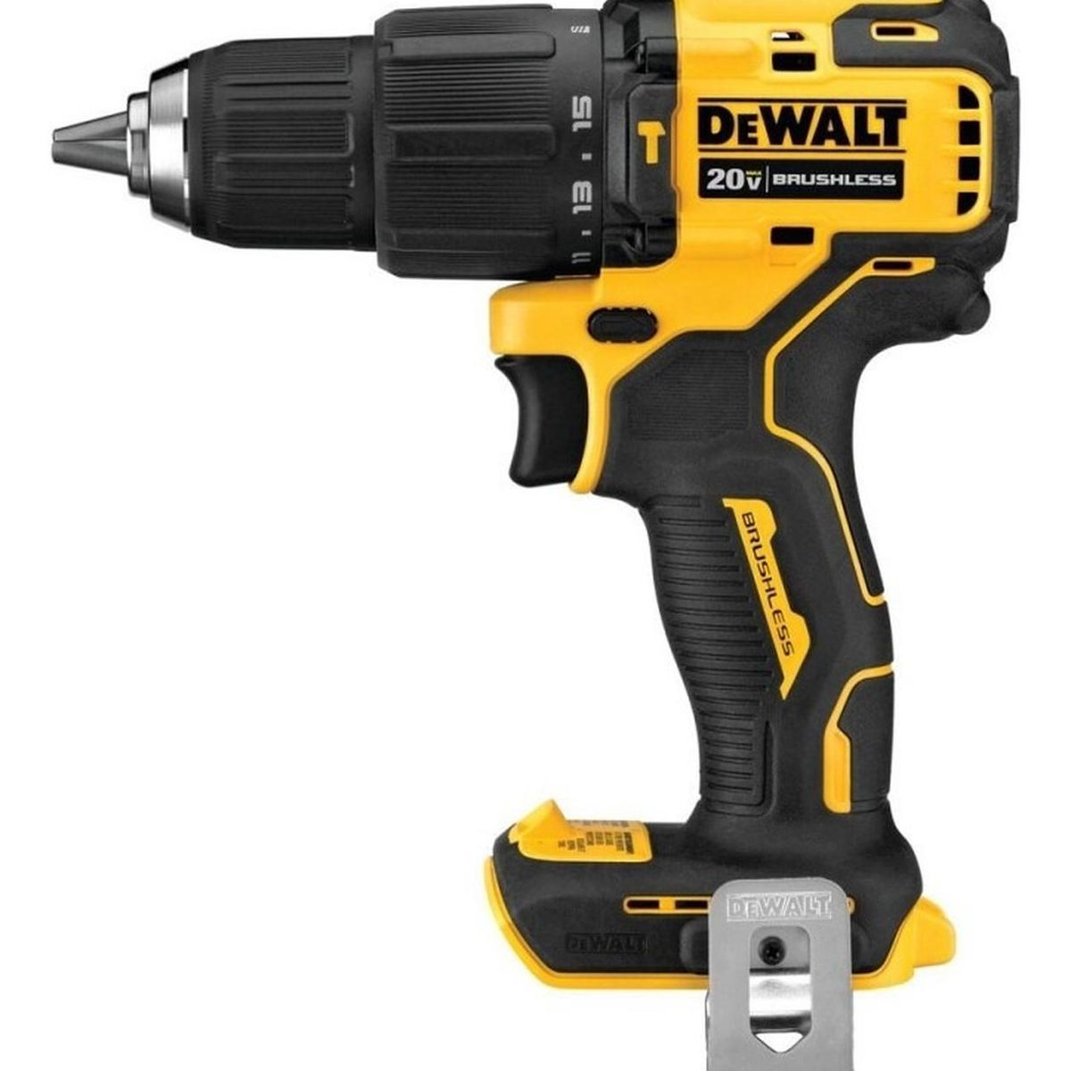 DEWALT - Taladro Percutor 1/2 20v S/carbones Atomic Dcd709d2 Dewalt