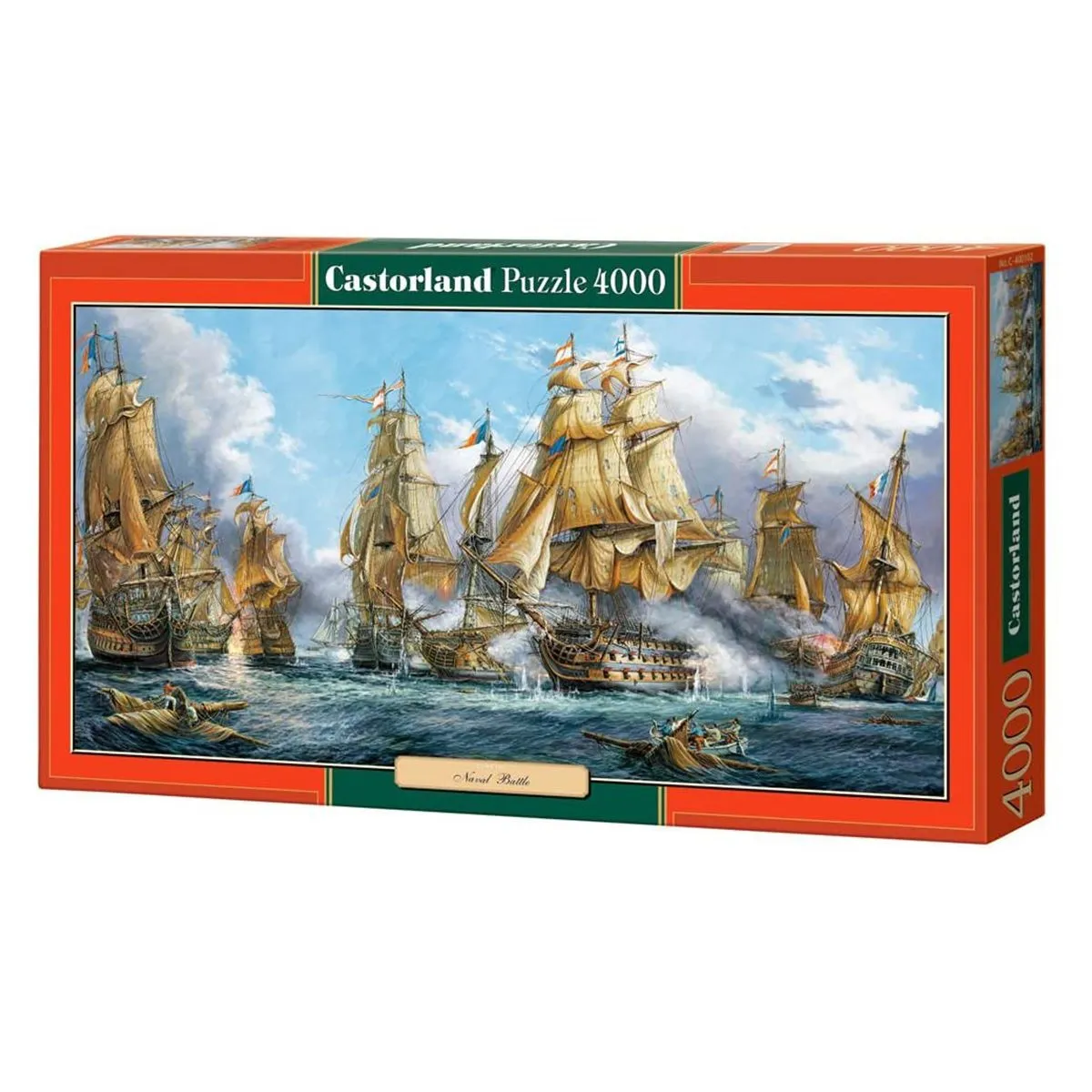 GENERICO - Rompecabezas Naval Battle 4000 Piezas - Castorland