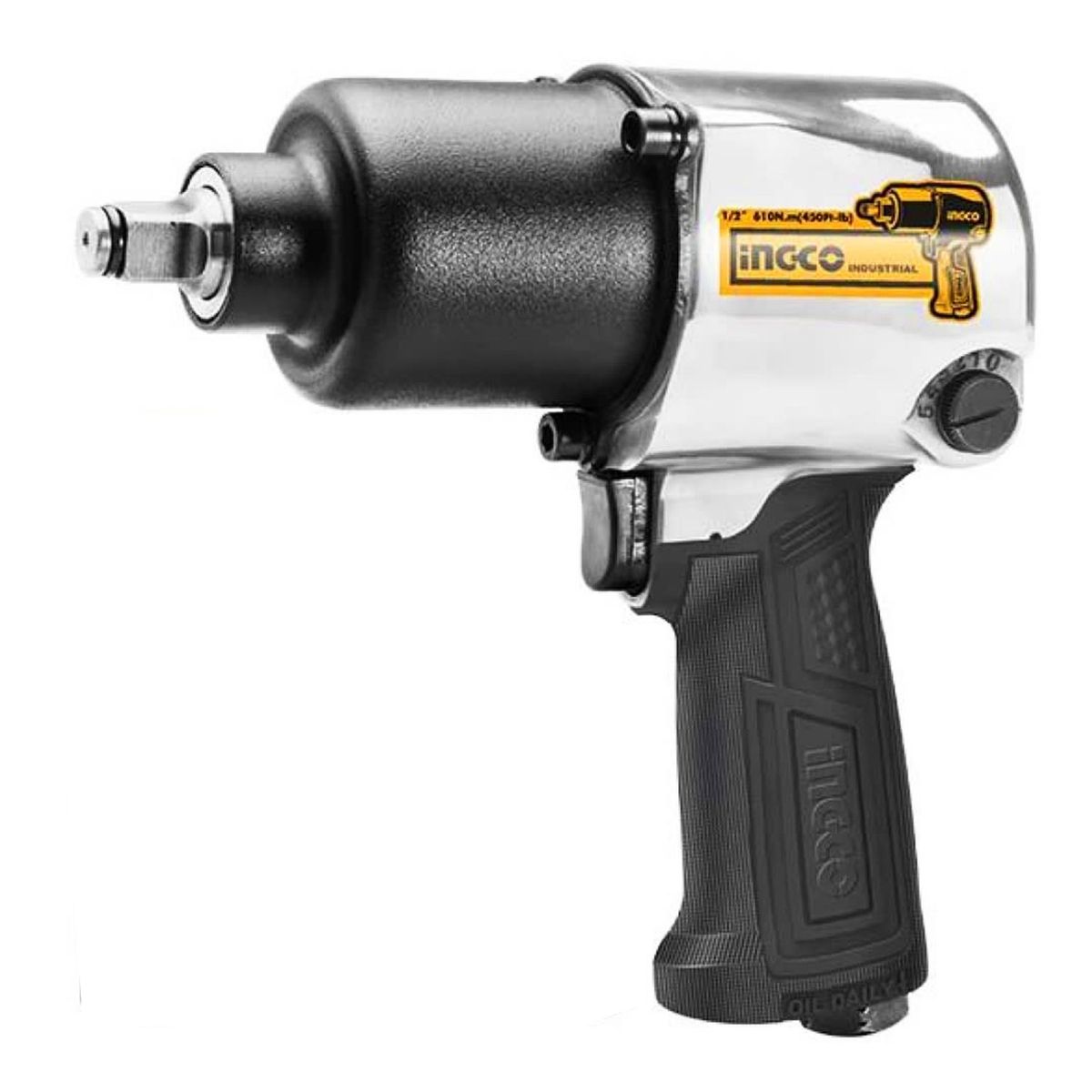INGCO TOOLS - LLAVE DE IMPACTO NEUMATICA 1/2" 610 NM AUTO CAMIONES INGCO - AIW12562