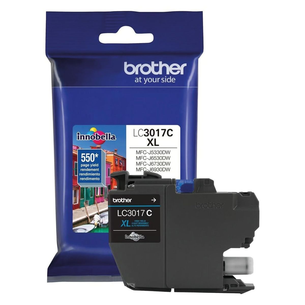 BROTHER - TINTA BROTHER LC-3017C CYAN MFC-J533DW 550 PGS