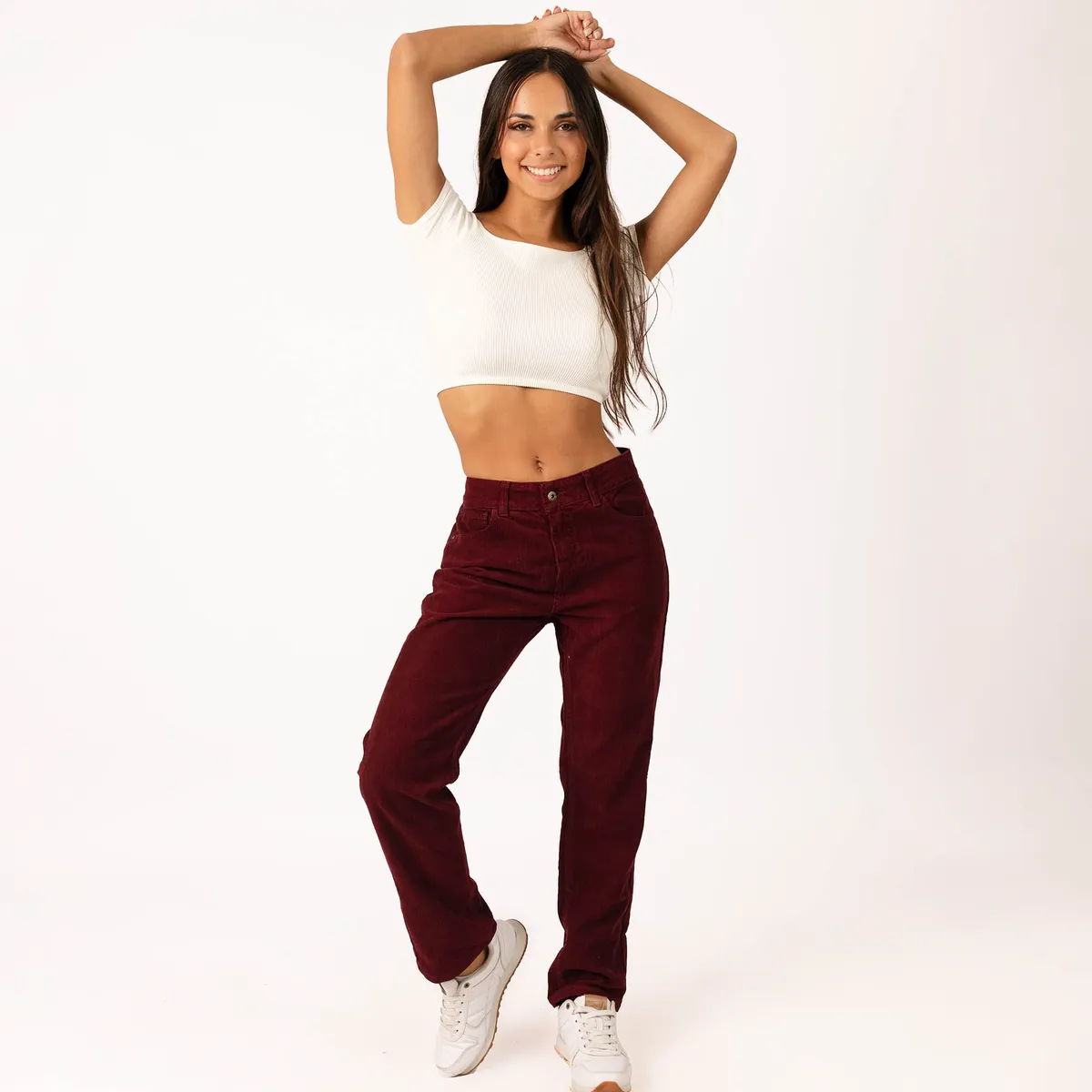 COTTON'S JEANS - Pantalón Mom Mujer Cottons Jeans Sabina Negro