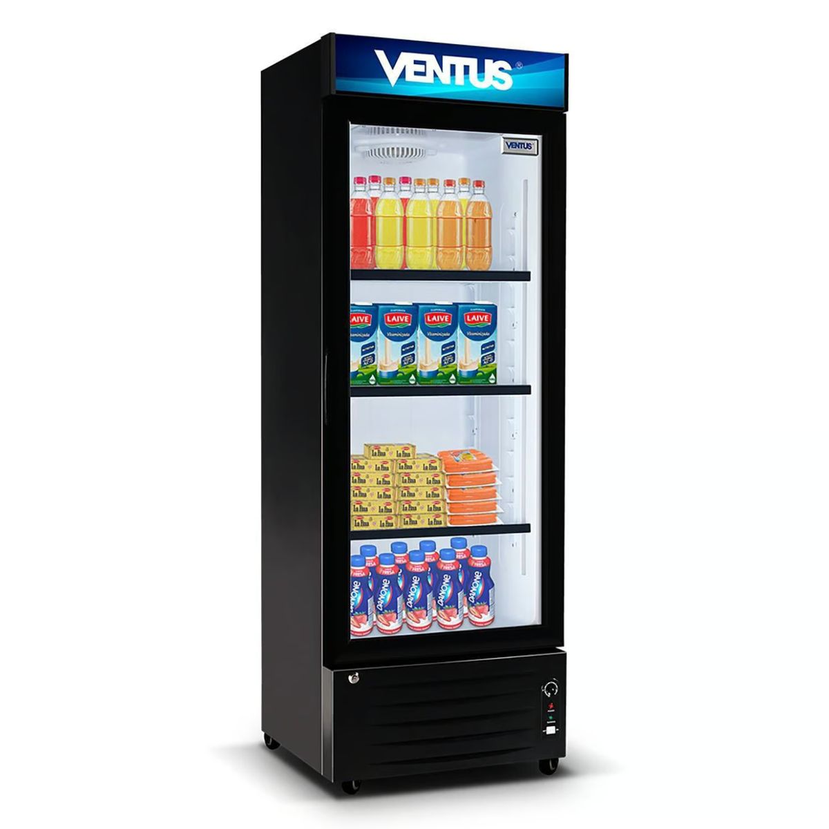 VENTUS - Visicooler ventus 1 puerta 220L LG-220LED