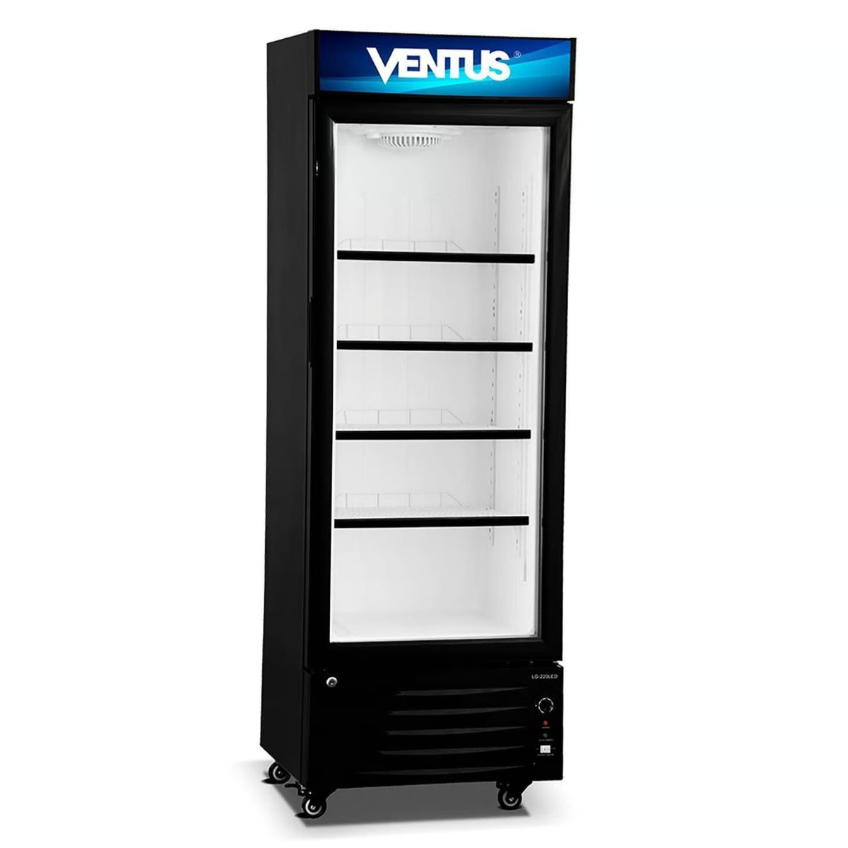 VENTUS - Visicooler ventus 1 puerta 220L LG-220LED