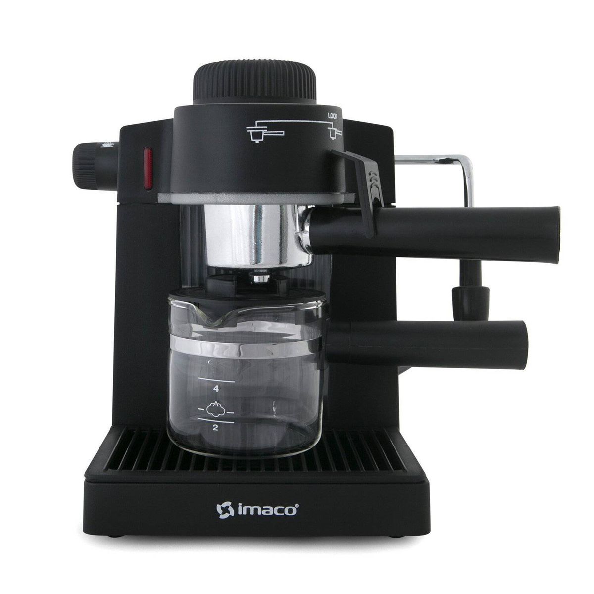 IMACO - Cafetera Espresso y Cappuccino Imaco IECM5B – 5 Bares de Presión
