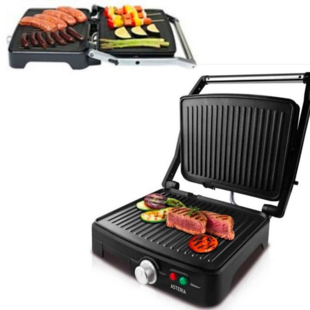 IMACO - Parrilla grill panini apertura 180° ig2923