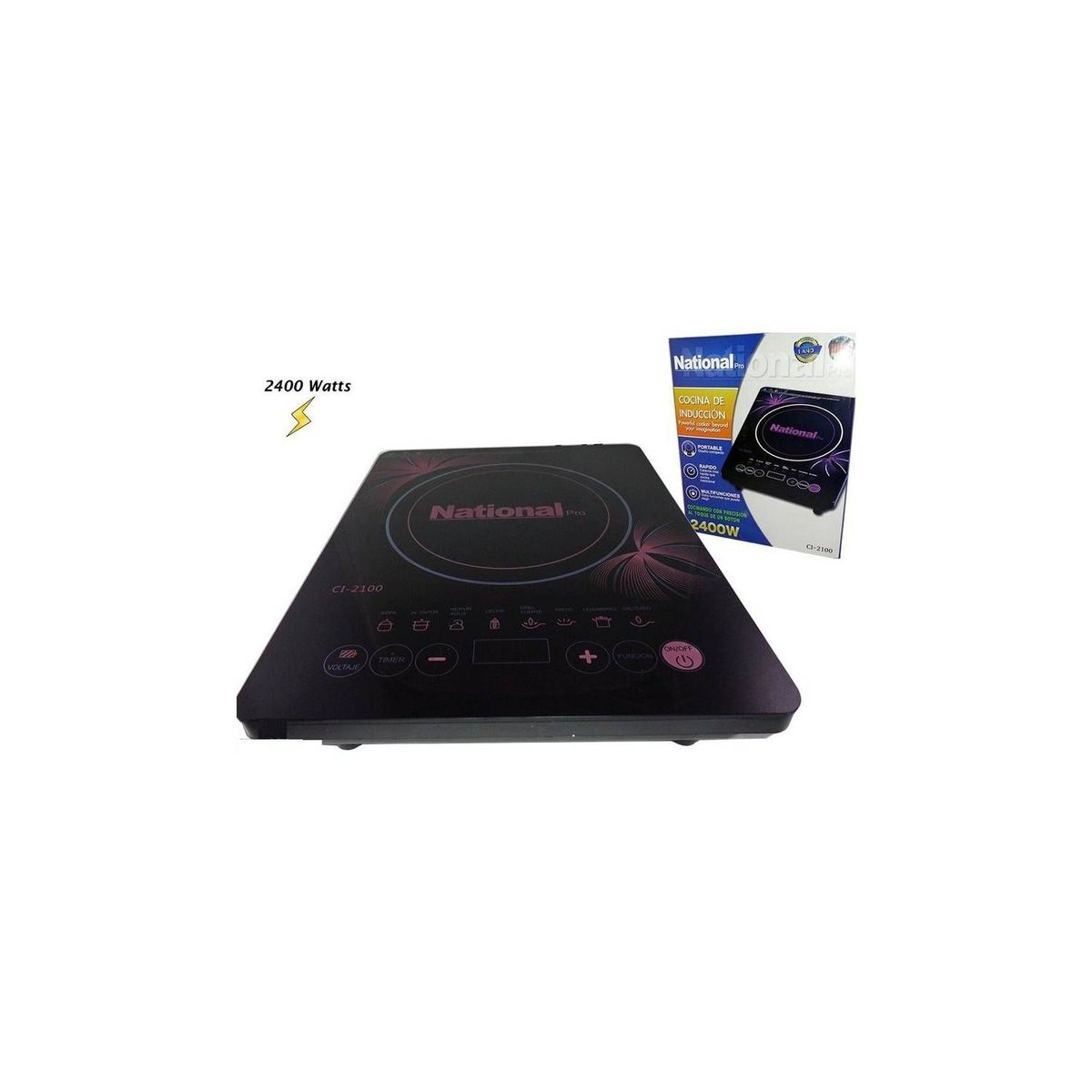 GENERICO - Cocina de inducción nationalizer 2400w