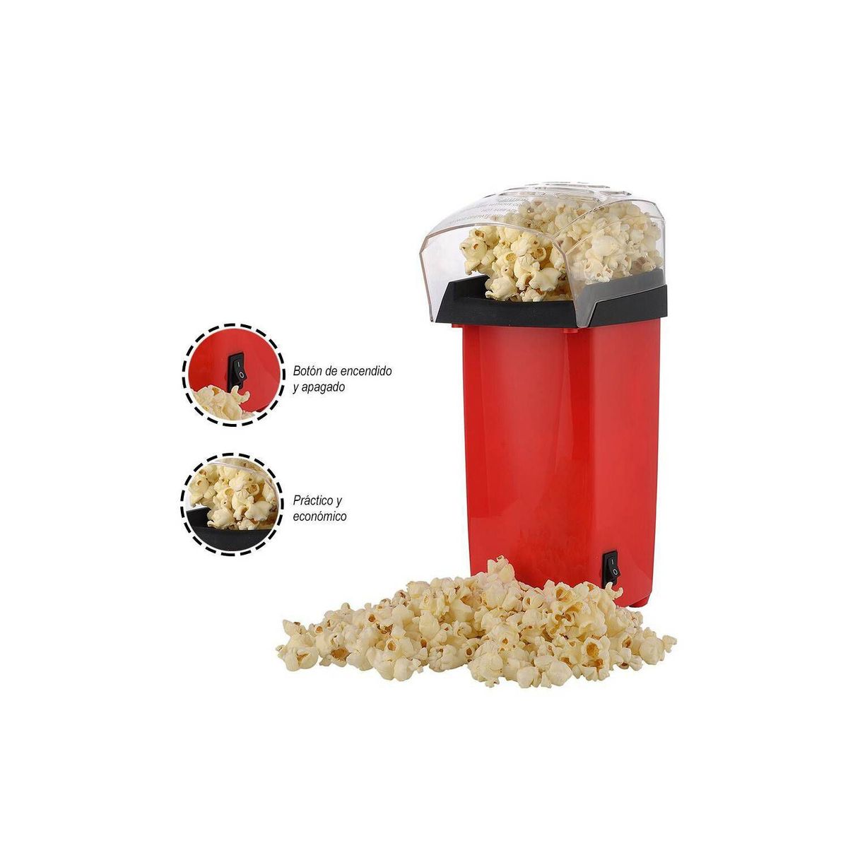 SM - Máquina para hacer popcorn