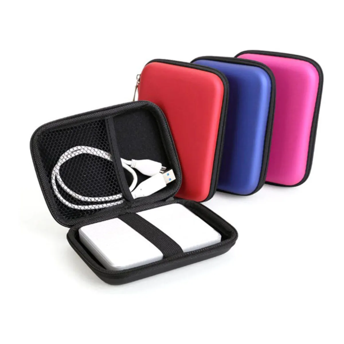 GENERICO - Funda estuche para case disco duro externo sata 2.5 usb 3.0 2.0