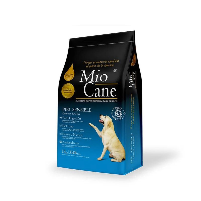 MIO CANE - MIO CANE SUPER PREMIUM PIEL SENSIBLE 15 KG