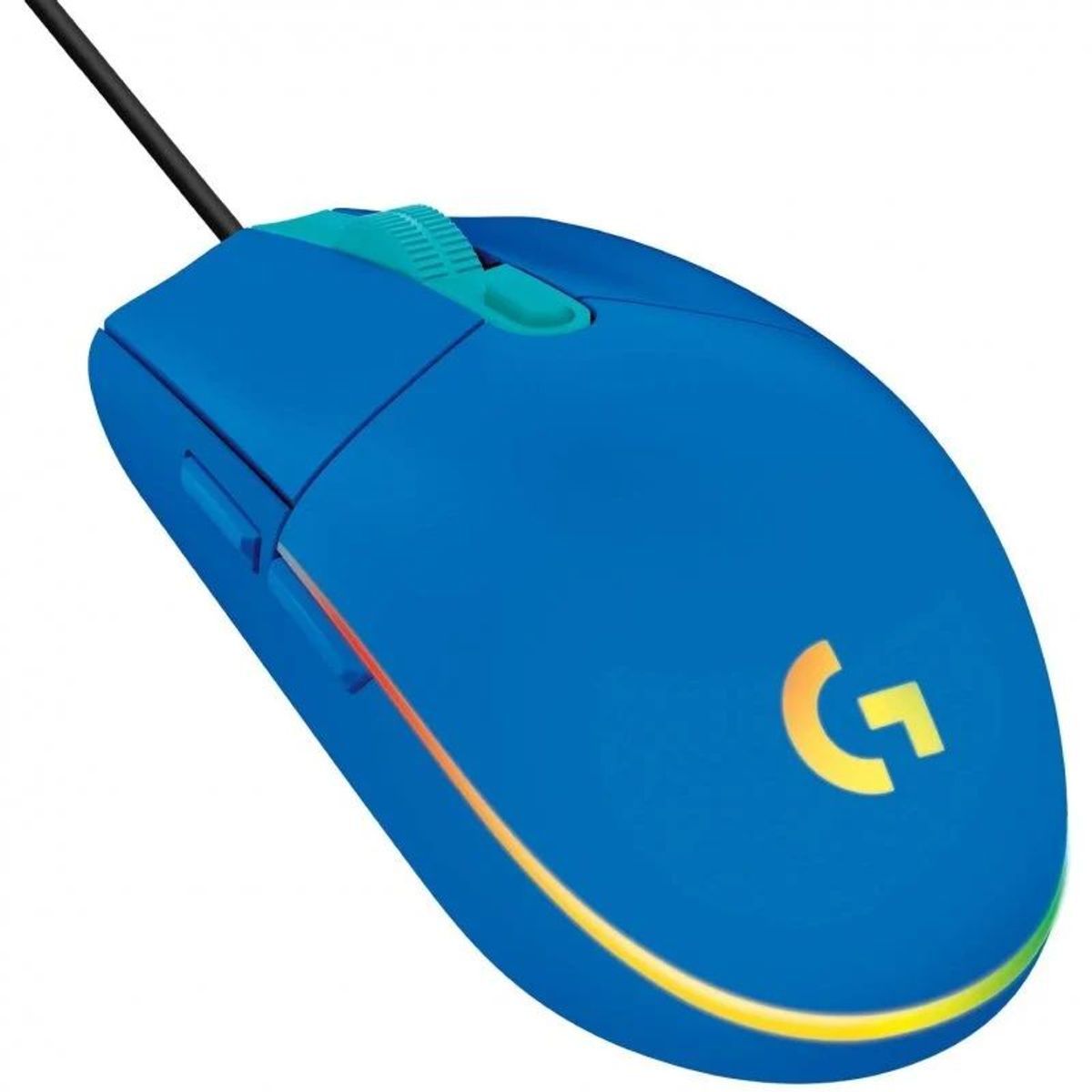 LOGITECH - Mouse Gamer Logitech G203 Rgb Azul