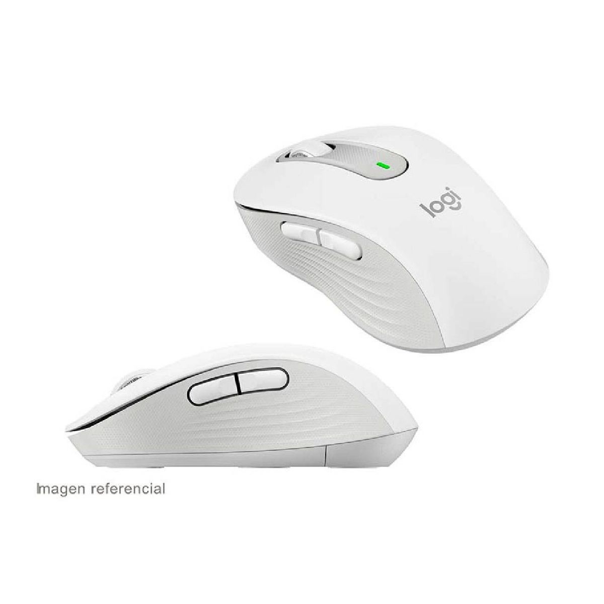 LOGITECH - Mouse Logitech Signature M650 Grande Blanco