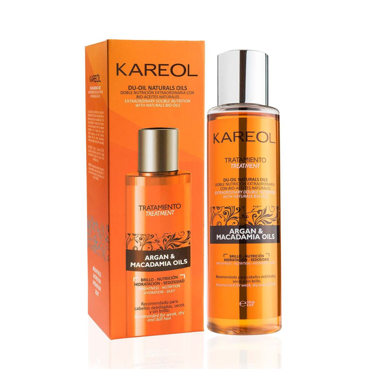 KAREOL - Tratamiento Kareol - Du-Oil Argán y Macadamia x 120 ml