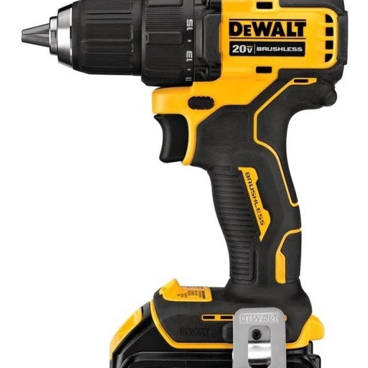 DEWALT - Taladro Atornillador 1/2" 20 V 1650 Rpm Atomic Dewalt DCD708D2-B2