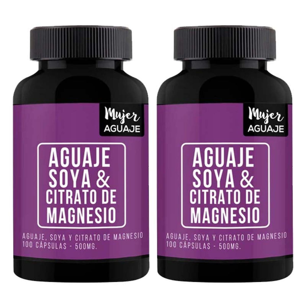 MUJER AGUAJE - Aguaje, Soya & Magnesio Mujer Aguaje 100 Cápsulas Pack x 2