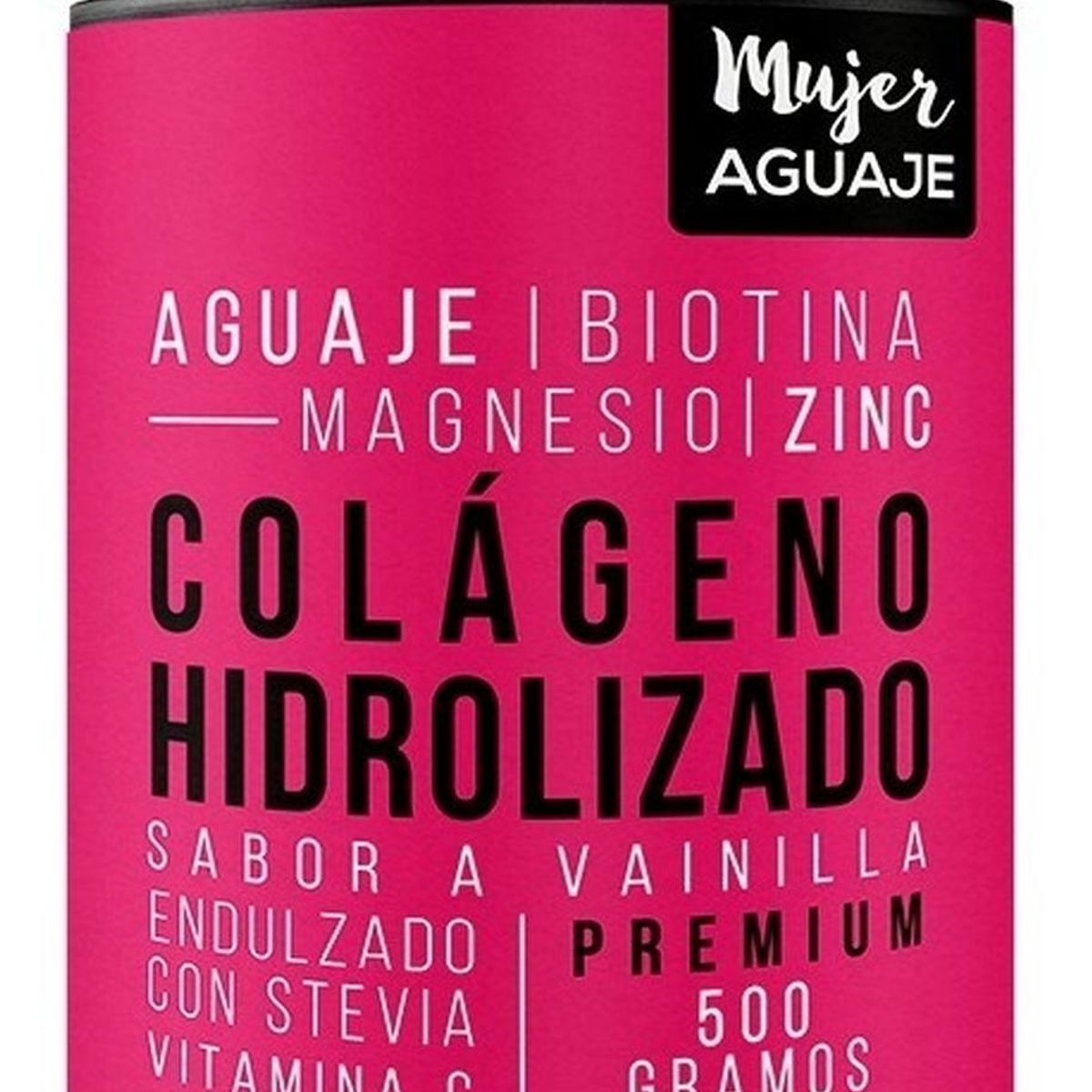 MUJER AGUAJE - 01 Pomo Colágeno Hidrolizado Vainilla 500G