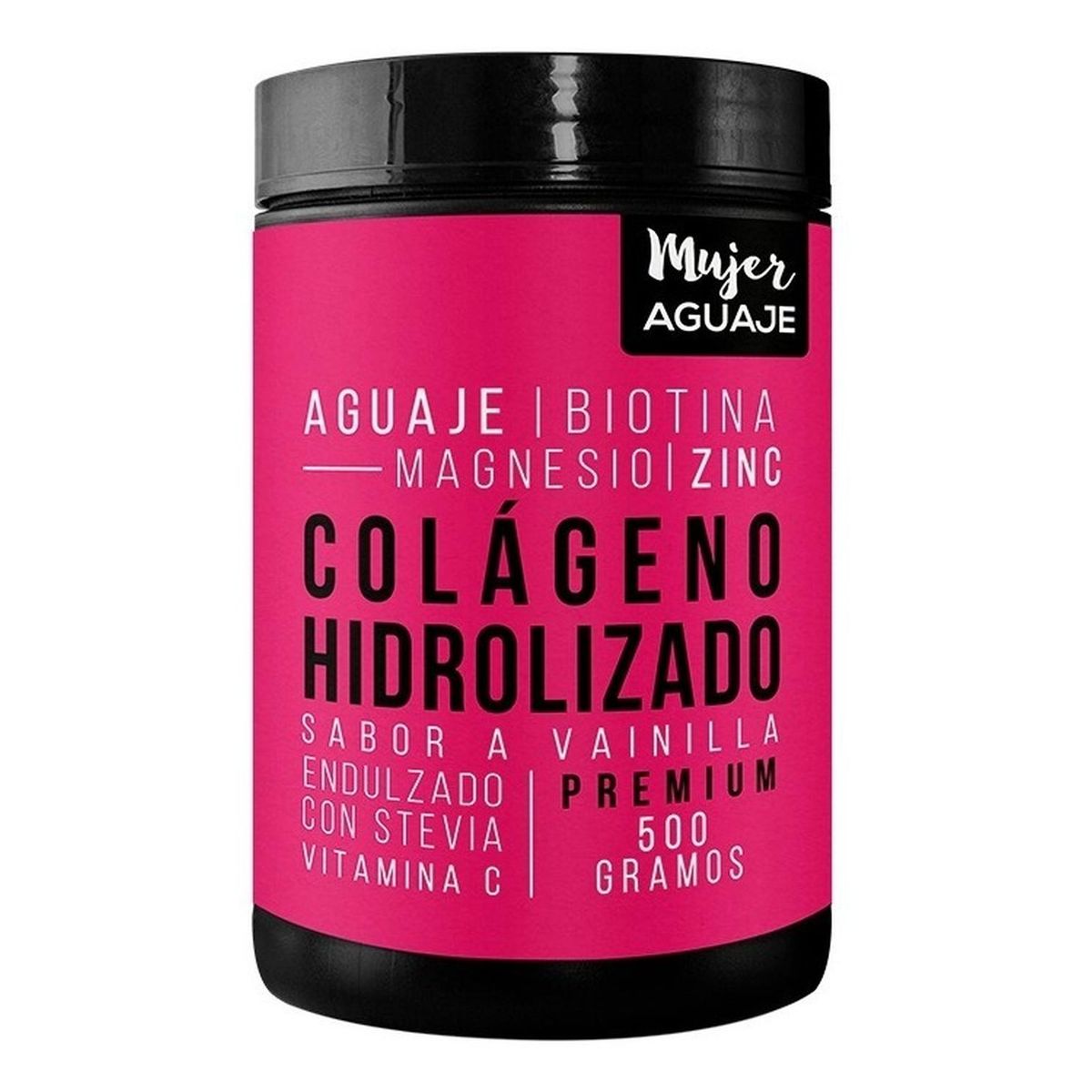 MUJER AGUAJE - 01 Pomo Colágeno Hidrolizado Vainilla 500G