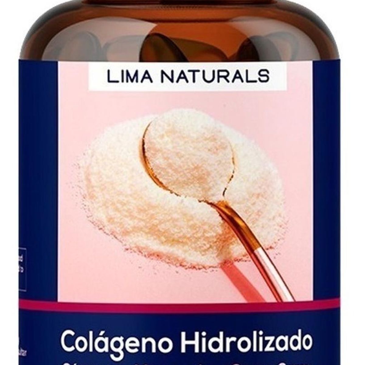 LIMA NATURALS - 01 Frasco Colágeno Hidrolizado, Cúrcuma, Magnesio & Camu Camu Lima Naturals 100 cápsulas