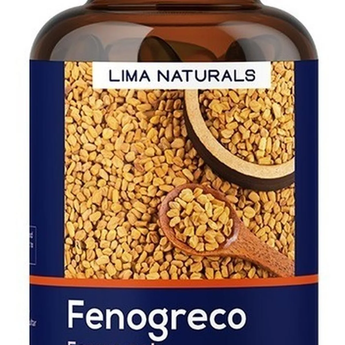 LIMA NATURALS - 01 Frasco Fenogreco Lima Naturals 100 Capsulas
