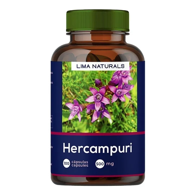 LIMA NATURALS - 01 Frasco Hercampuri Lima Naturals 100 Capsulas