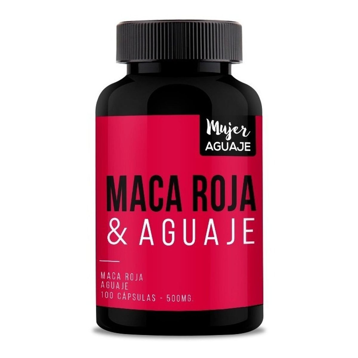 MUJER AGUAJE - 01 Frasco Maca Roja & Aguaje Mujer Aguaje 100 Capsulas