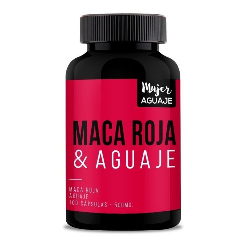 MUJER AGUAJE - 01 Frasco Maca Roja & Aguaje Mujer Aguaje 100 Capsulas