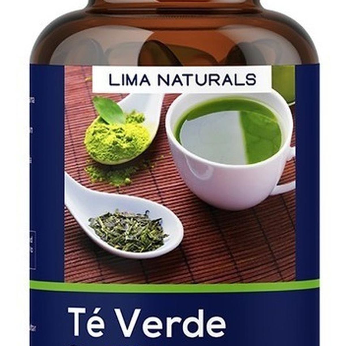 LIMA NATURALS - 01 Frasco Te Verde Lima Naturals 100 Capsulas