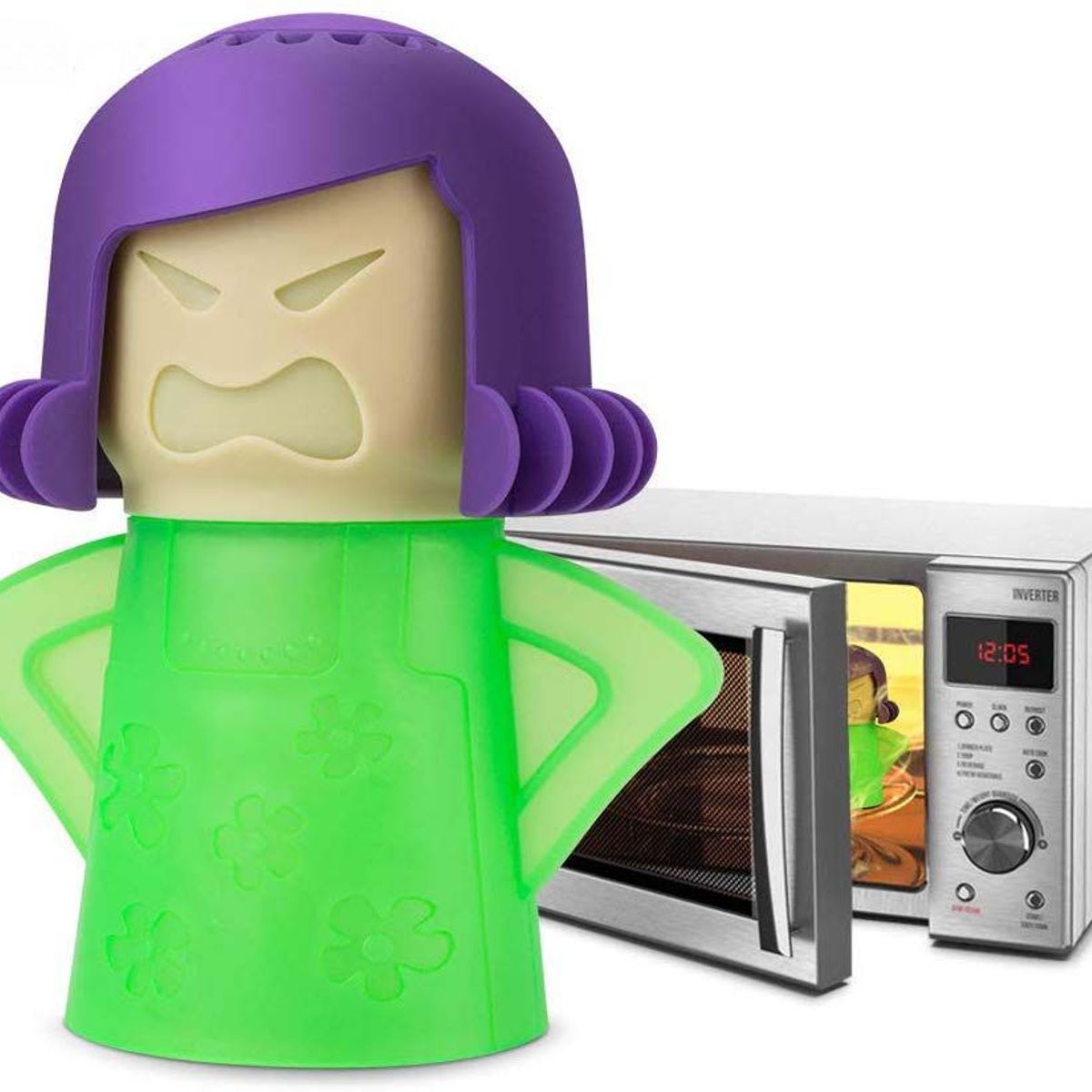 GENERICO - Limpiador para Microondas Angry Mama Limpieza a vapor