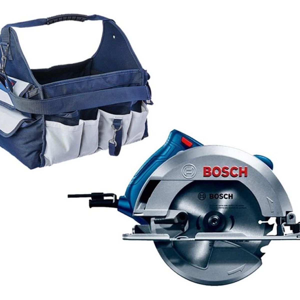 BOSCH - Sierra Circular 7 1/4" (184 mm) 1500W + Bolso Bosch GKS 150