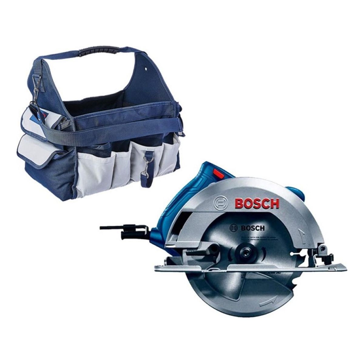 BOSCH - Sierra Circular 7 1/4" (184 mm) 1500W + Bolso Bosch GKS 150