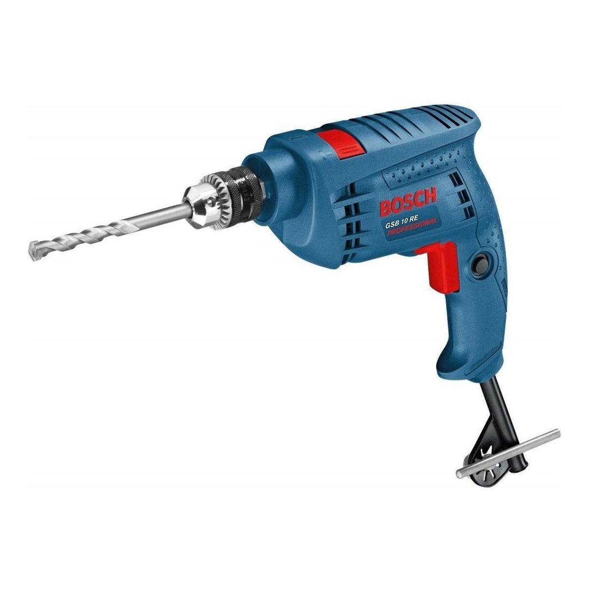 BOSCH - Taladro Percutor 3/8" 450W 3100 rpm + 3 Brocas Bosch GSB 450 RE