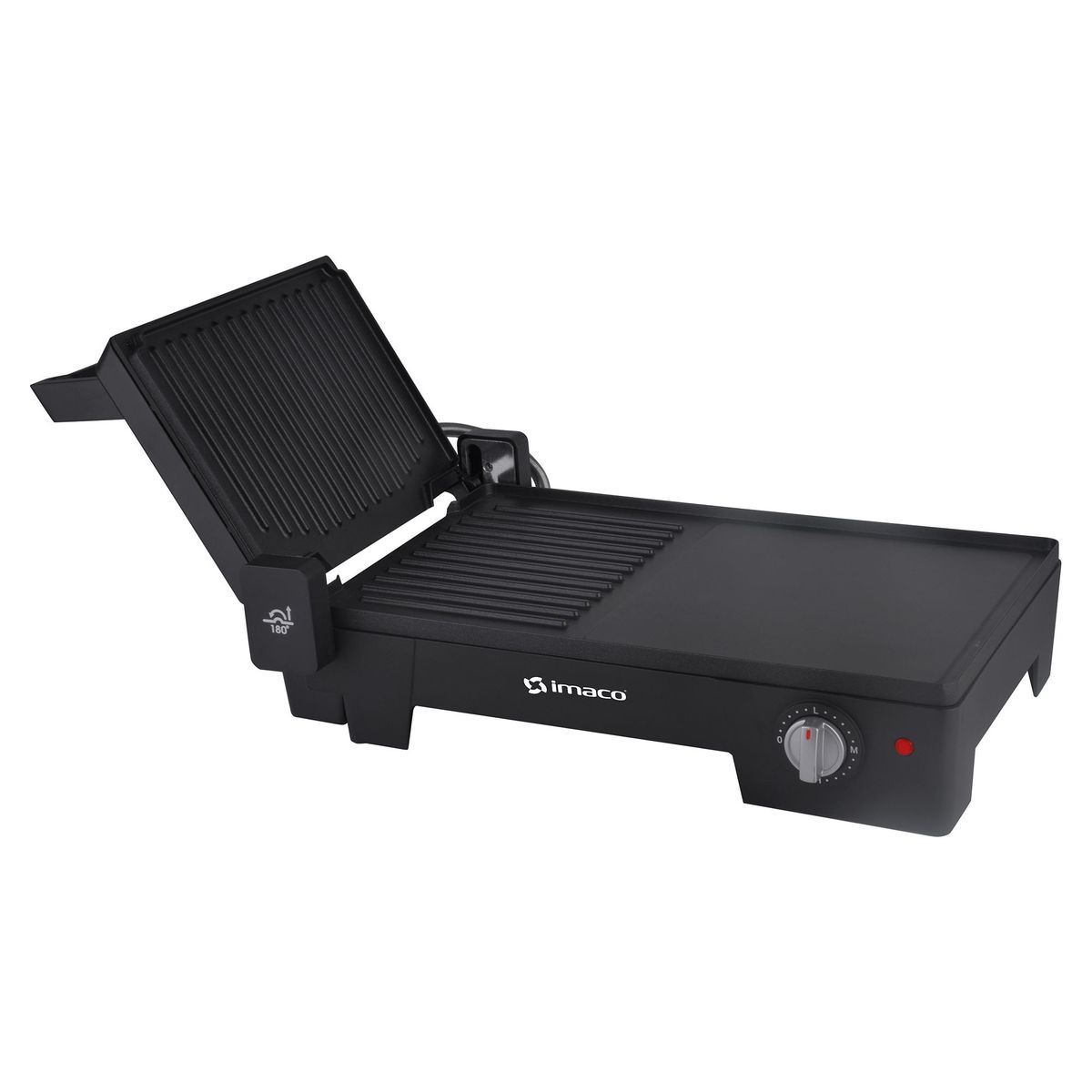 IMACO - Parrilla grill 2 en 1 extendible ig1016e imaco - negro
