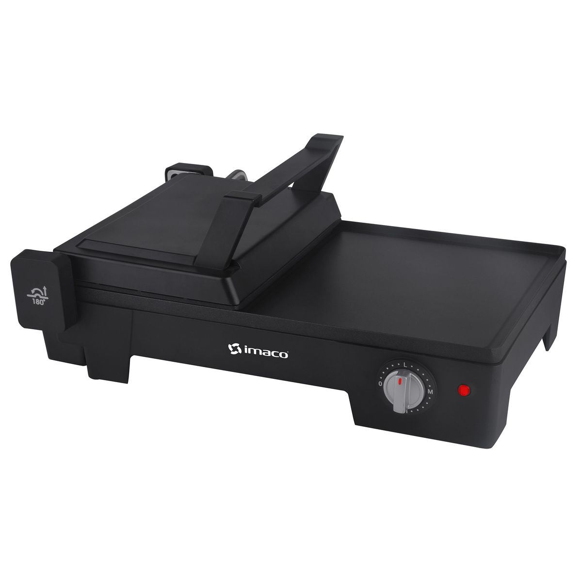 IMACO - Parrilla grill 2 en 1 extendible ig1016e imaco - negro