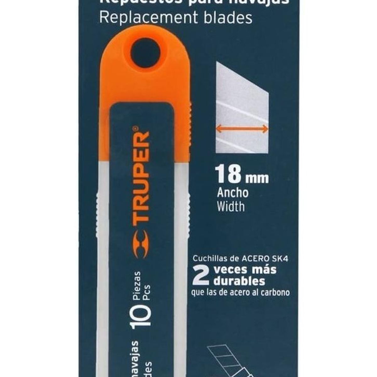 TRUPER - Repuesto de Cutter x10 Unidades Truper