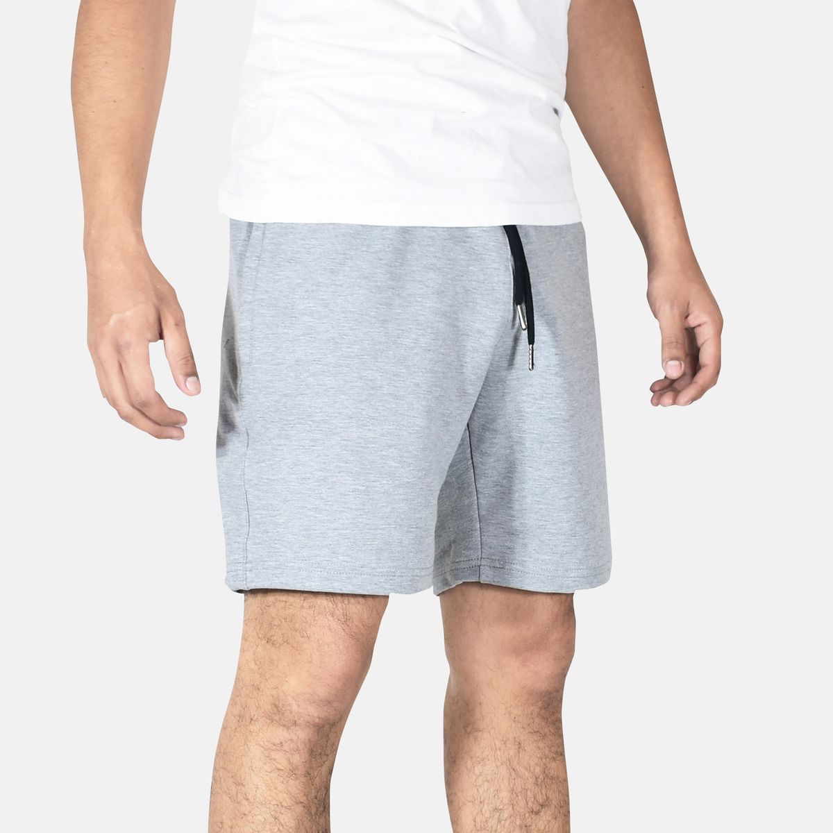 YONISTERS CLOTHING - Short de Algodón con Cierre Yonisters Clothing Melange