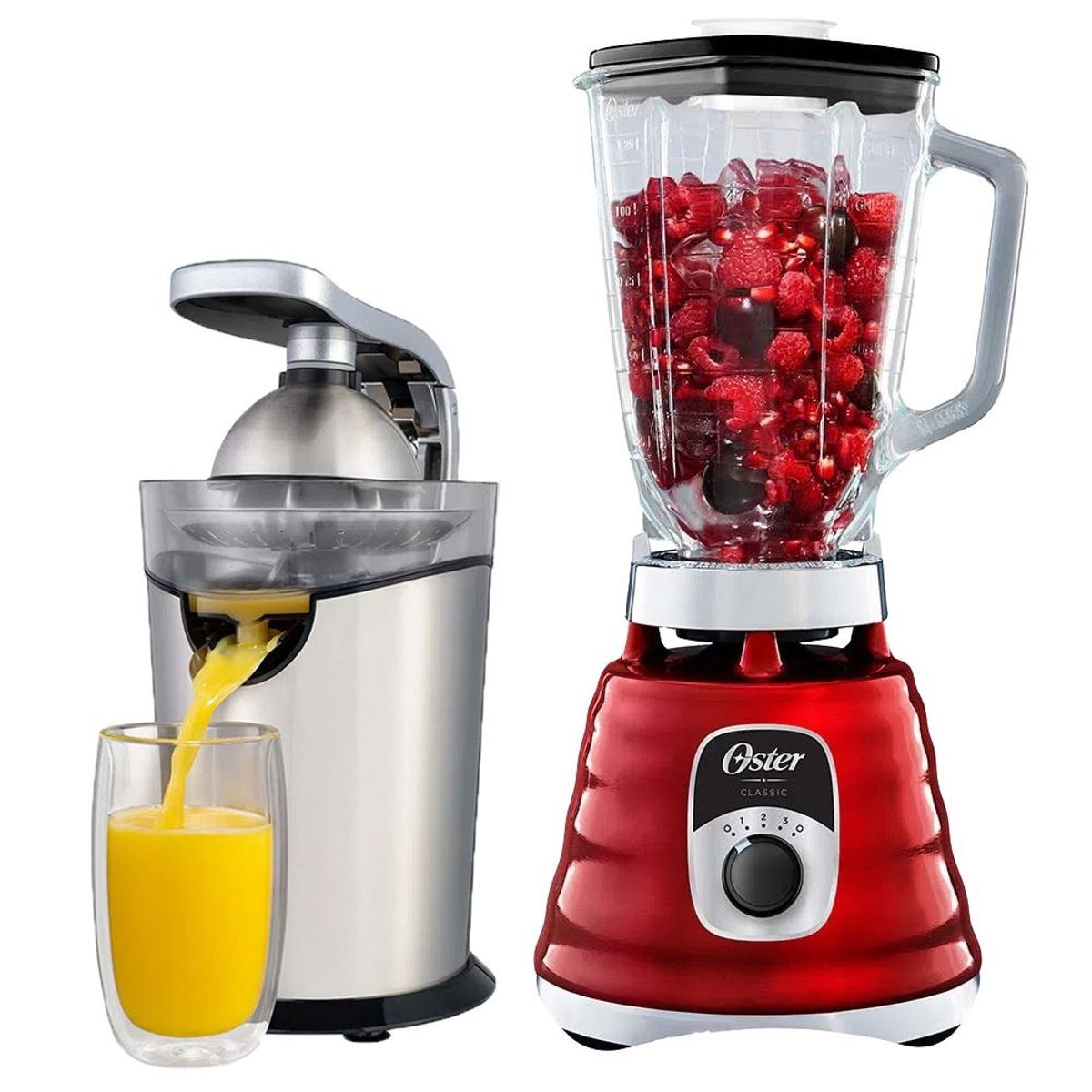 OSTER - Combo Licuadora BLST4126R  Exprimidor FPSTJU4200