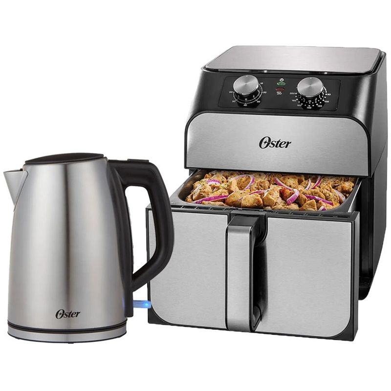 OSTER - Combo Freidora CKSTAF68T  Hervidor BVSTKT673SS